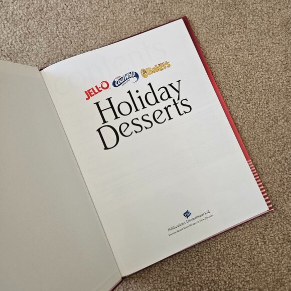 Jell-O and Cool Whip Holiday Desserts - Hardcover - Picture 2 of 6